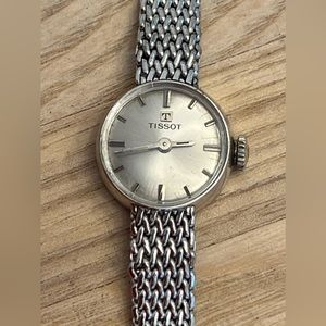 Tissot Ladies Vintage Mechanical Watch Gold Filled Bracelet Gold Plated Bezel
